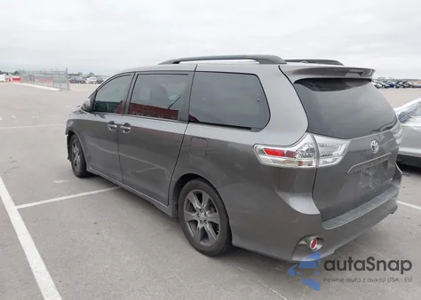 2017 Toyota Sienna Se from USA, damaged, VIN 5TDXZ3DCXHS807533